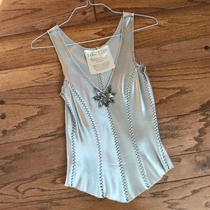 Stunning Jane LAUG top with Swarovski crystals